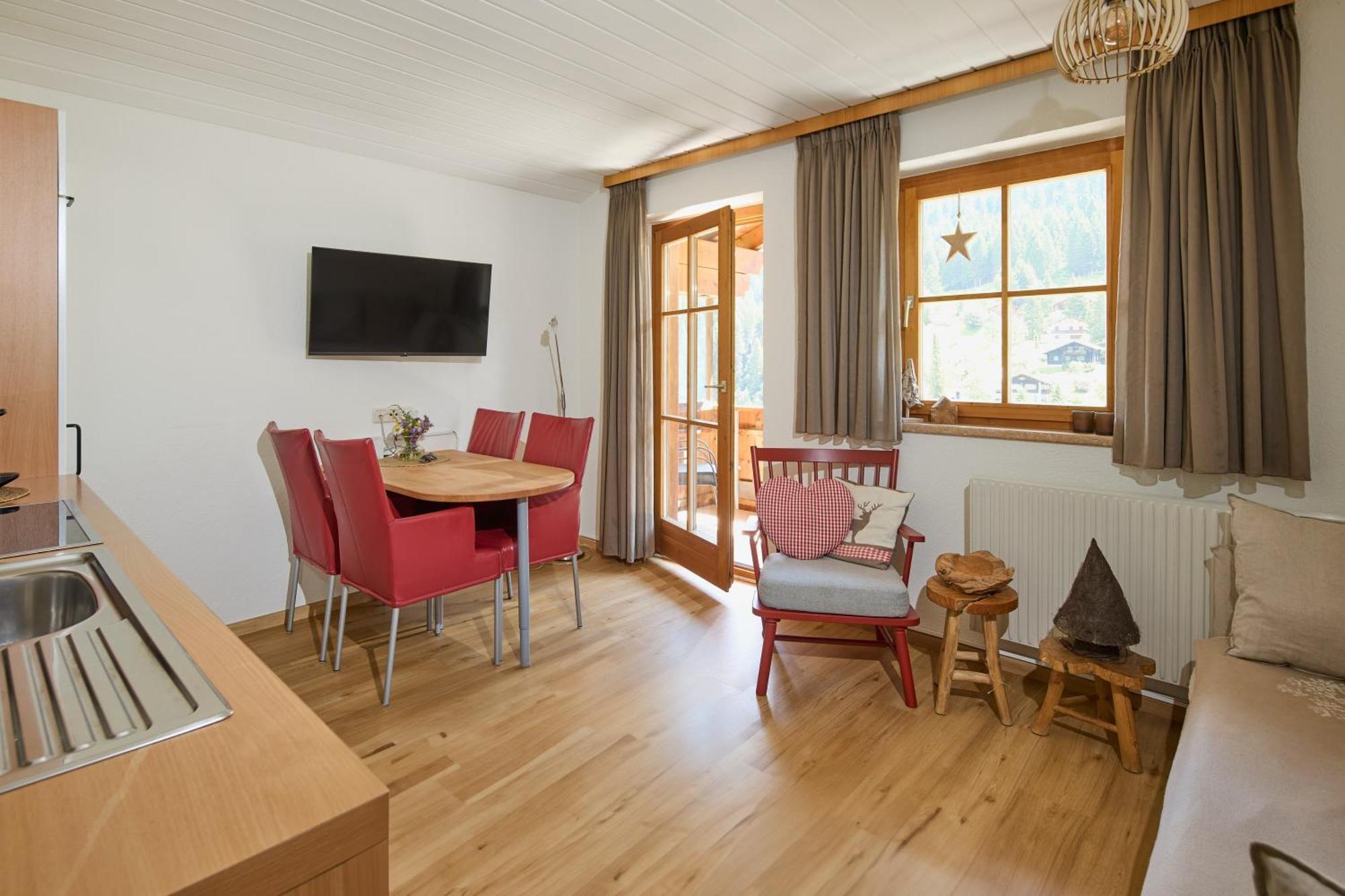 Ferienwohnung Haus Altana Gargellen Exterior foto